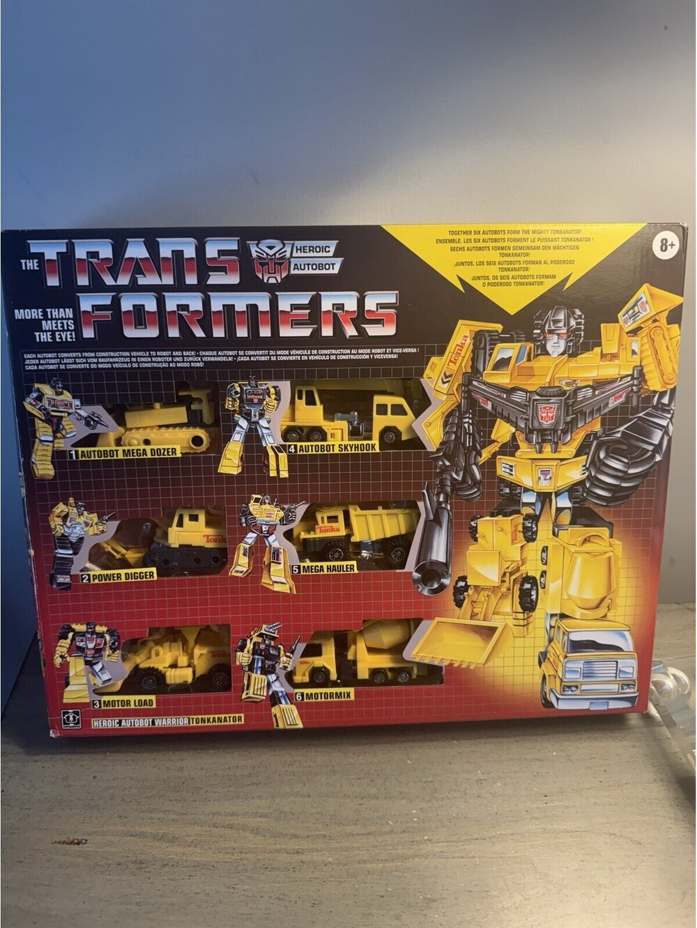 Transformers Tonkanator Collaborative Tonka x Autobot Gift Set Hasbro